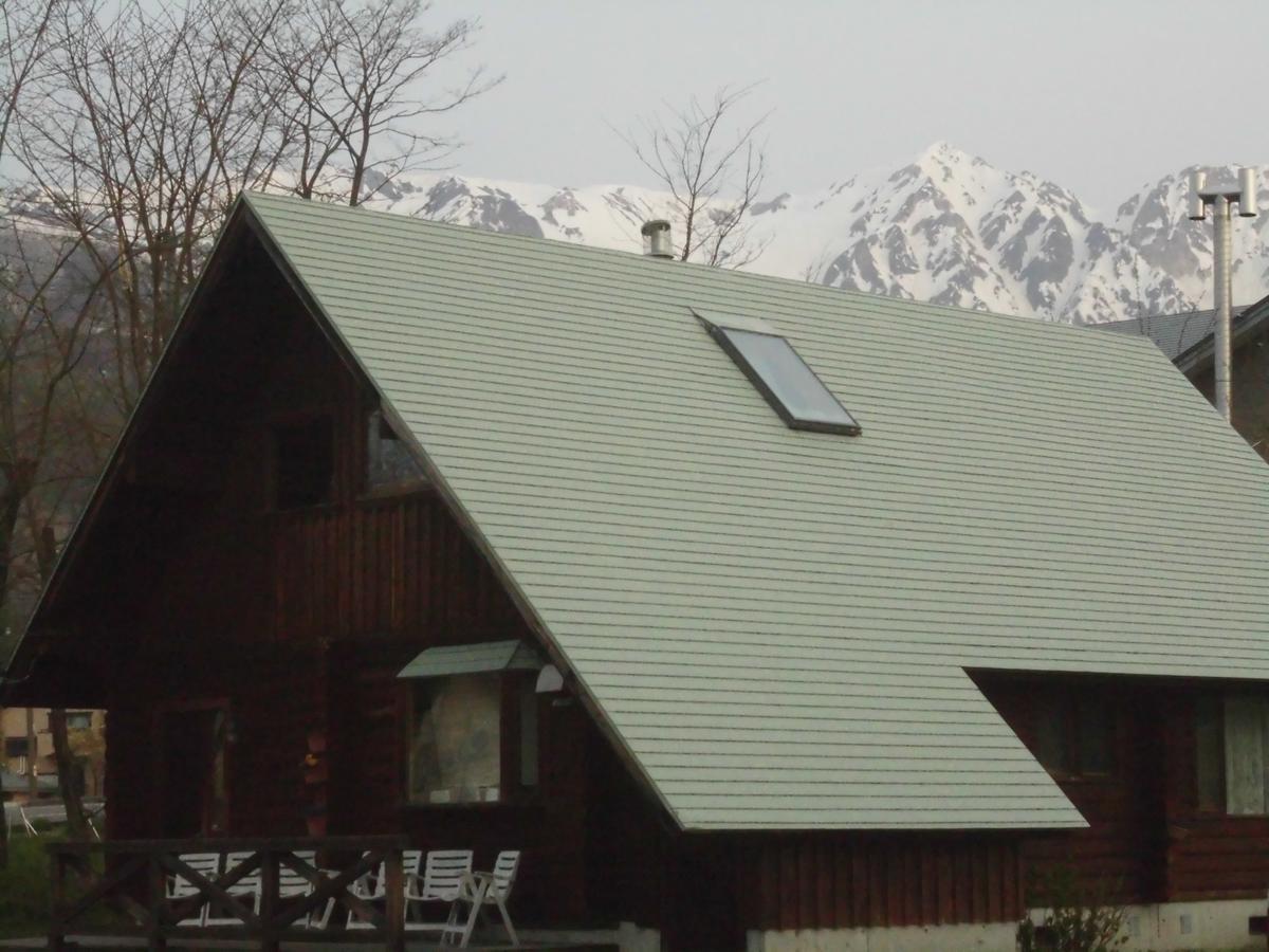 Log Cottage Villa Happo Hakuba Esterno foto